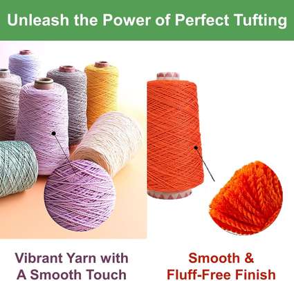 45 Colors Rug Tufting 100% B.C.F. Nylon Yarn For Sale image 1