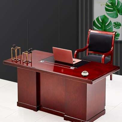 Mahogany 1200mm Executive Desk image 1