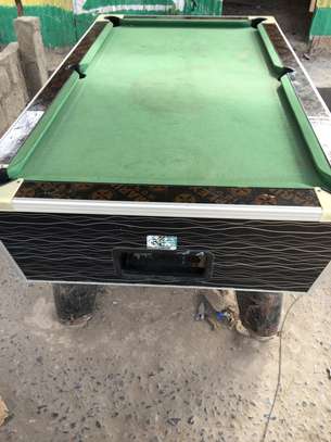 Marble top pool table on quick sale image 4