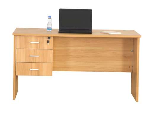 1*2m wooden polished office desks image 7