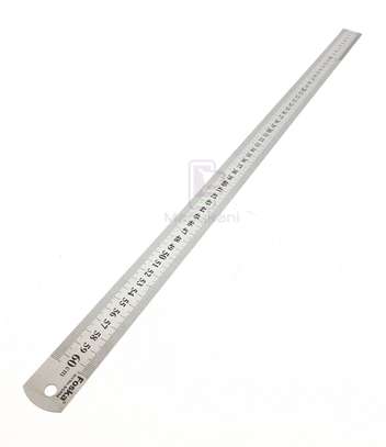 60cm 24 inches Stainless Steel Straight Ruler image 1