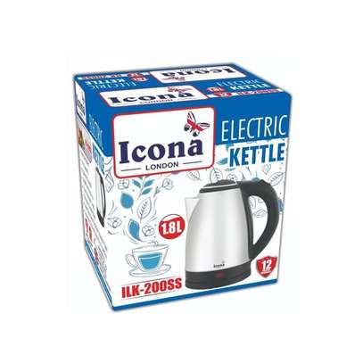 Icona London 1.8 LTR Electric Kettle(1500W) image 1