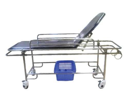 Stainless steel patient stretcher image 2