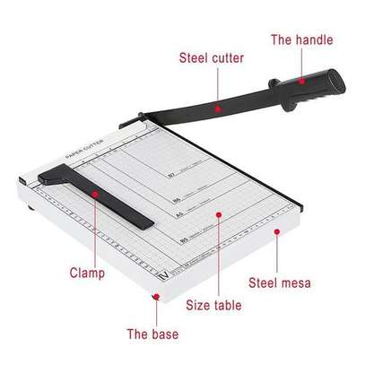 Paper Cutter Guillotine Paper Trimmer (A4, B5, A5, B6, B7 image 2