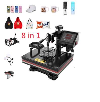 Sublimation 8 In 1 Factory Direct Good Price 3d T-shirt Mug image 1