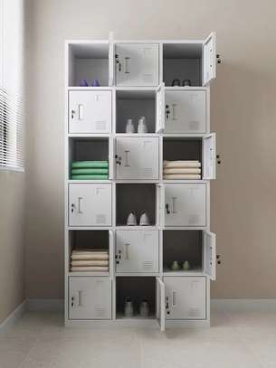 Office Cabinet: 15 Lockers Steel Cabinet For 15 Individuals image 3