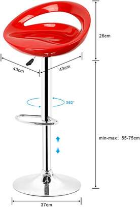Ideal Simple Style Adjustable Swivel Barstool image 1