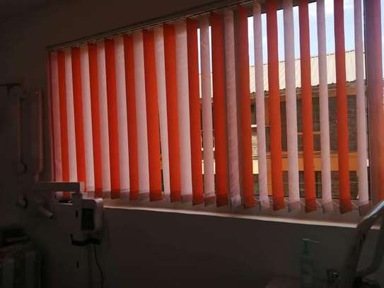 vertical office curtains. image 2