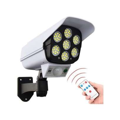Motion Sensor Solar Light Dummy CCTV CAMERA image 1