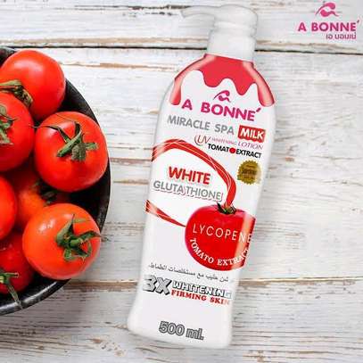 A Bonne’ Miracle Spa Milk UV Lotion+ Tomato Extract 500ml image 1