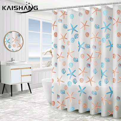 Water resistant Shower curtain image 1