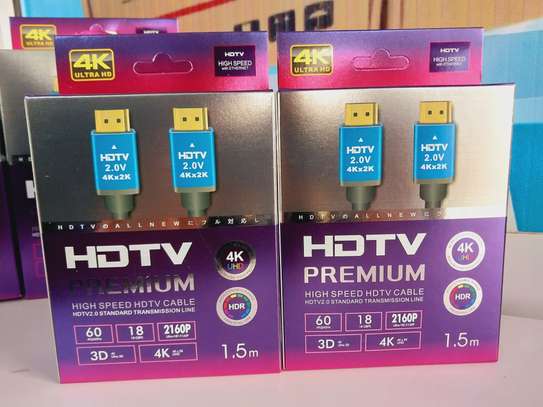 Premium Quality 4K HDTV HDMI Cable 1.5meters image 2