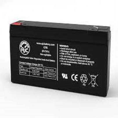 6v 7Ah Rechargeable Sealed Lead Acid Battery image 1