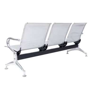 Light Gauge Steel 3 Seater Linked Chair image 3