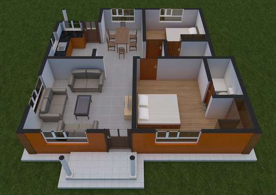 A two bedroom bungalow image 2