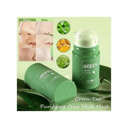 Green Tea Green Mask Mud Stick Acne Blackhead image 1