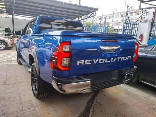 Toyota Hilux double 2017 blue 🔵 image 3