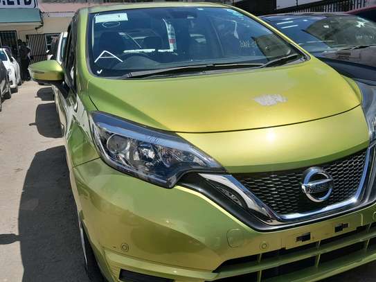 Nissan note digs green 2017 2wd image 1