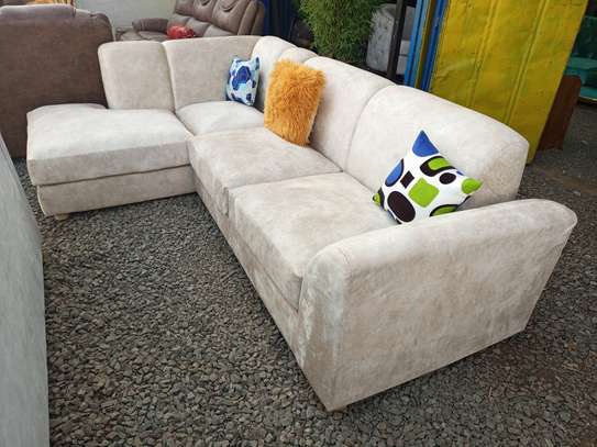 Spring cushions Back permanent L sofa 6seater image 3