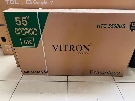 VITRON 55 INCHES SMART ANDROID UHD /4K TV image 2