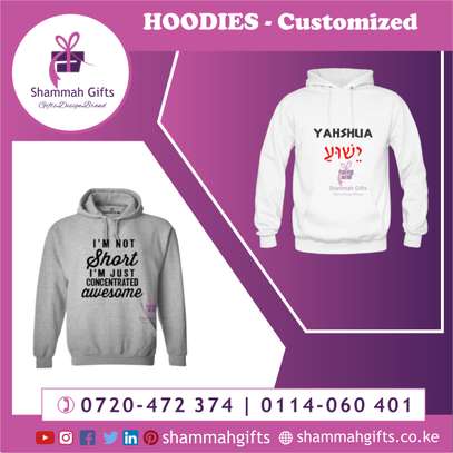 WARM HOODIES BRANDED WITH YOUR CUSTOM DESIGN image 1