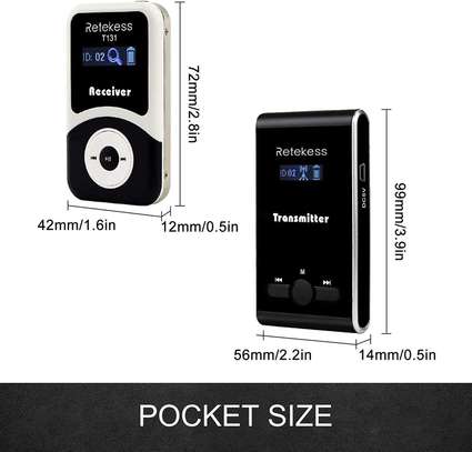 Retekess T130 Case of 1 Transmitter 15 Receivers image 1