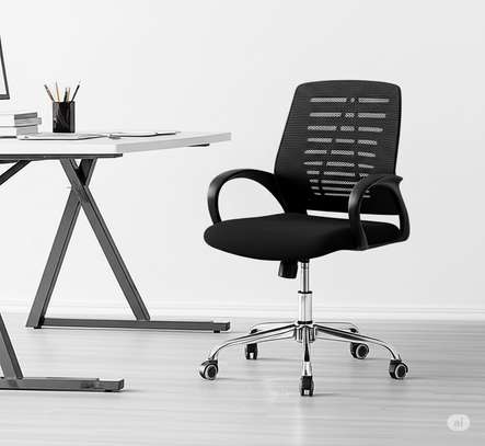 Office Chair: Secretarial Strong Mesh Office Chair image 1