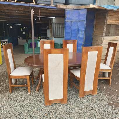Solid wood Six seater Dinning set image 1