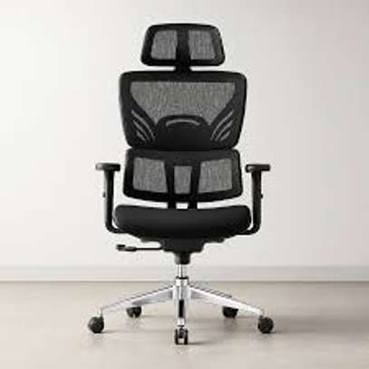 Office Chair; Adjustable Ergonomic Swivel Office Chair image 9
