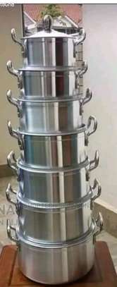 14Piece Stainless Steel Tornado Pots image 1