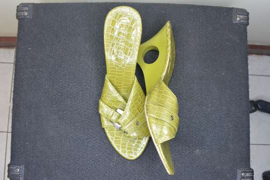 Jungle green Slip-on shoes image 2