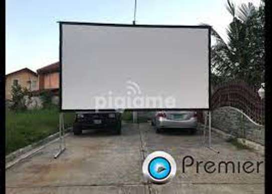 REAR/FRONT PROJECTION SCREEN 120*160 image 1