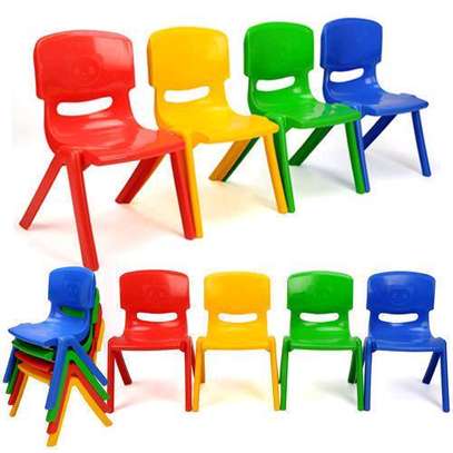 Kindergarten Plastic Chairs image 5