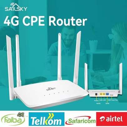 Sailsky 4G LTE SIMCARD ROUTER SUPPORTS ALL NETWORKS image 1