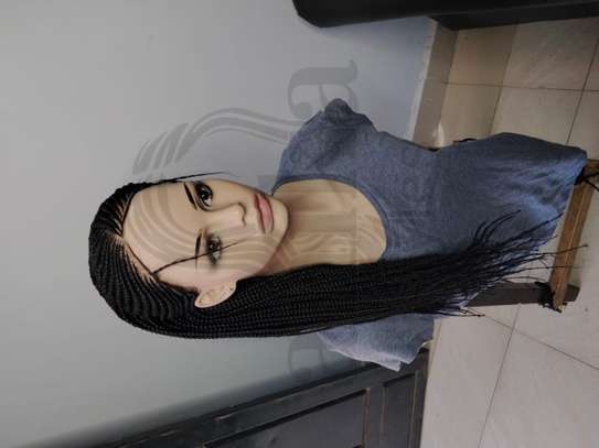 cornrow frontal wig image 3