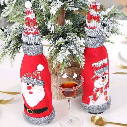 New Year Gift Christmas Wine Bottle Cover image 1