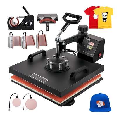 Combo Heat Press Machine 8 In 1 For T-Shirt Printing image 6