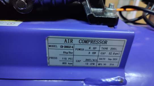 Air compressor 4hp, 200L image 2