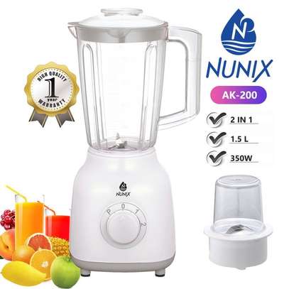 Nunix 1.5L , 2 In 1 Blender With Grinding Machine New Model image 1