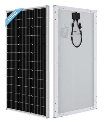 100w solar panel mono image 1