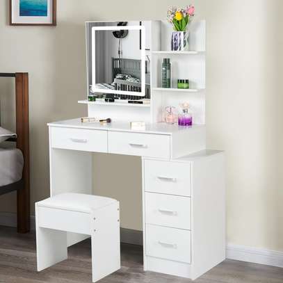 Dressing Table with Sliding Mirror image 2