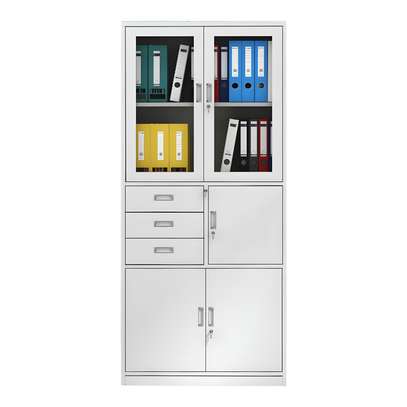 File Cabinet: Secure Office Metal Cabinet With Safe image 2