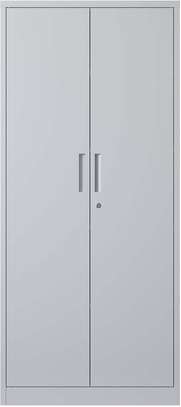 Office Cabinet; Two Doors Gray Executive Office Cabinet image 2