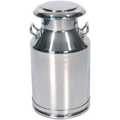 Stainless steel Milk cans image 1