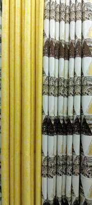 Yellow curtains available image 6