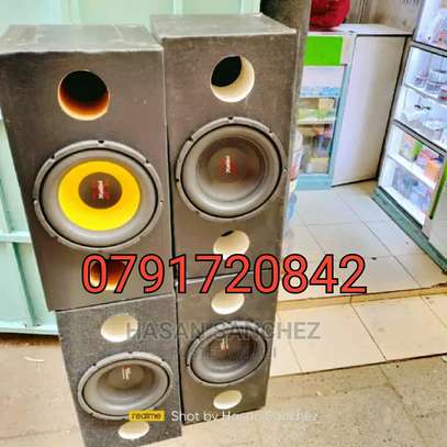12/1000Watts Bass speakers with double magnet and cabinet image 1