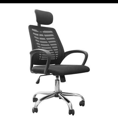 Executive office headrest chairs image 5