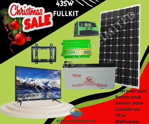 solarmax 435W Solar Panel Fullkit + 200Ah solarmax Battery image 1