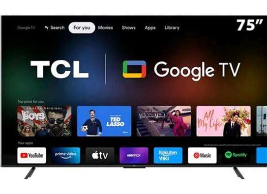 TCL 75 inch 75p735 smart android tv image 1