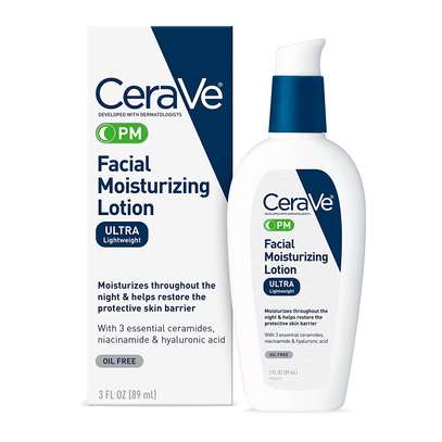 CeraVe PM Facial Moisturizing Lotion image 3